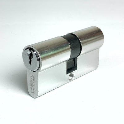 品質  Customized Aluminum Cylinder Lock 60mm Euro Barrel Lock SN CP SB AB MAB AC Finish 工場