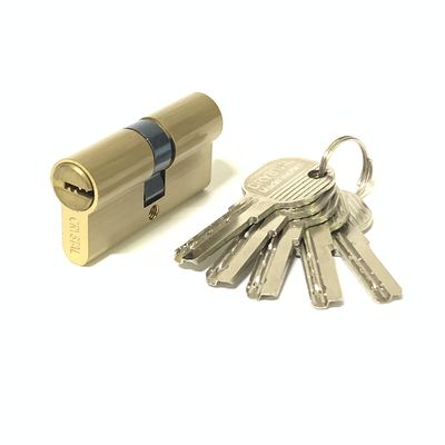 品質  60mm  Double open Brass Cylinder Lock 工場