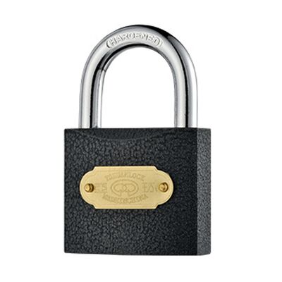 品質  20mm Black Color Thick Iron Padlock - Heavy Duty Security Padlock for Industrial Use 工場
