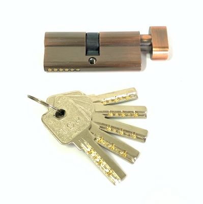 70mm 亜鉛シリンダーロック SN CP SB AB MAB AC シングルシリンダーロック
