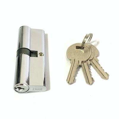 注文のサイズの真鍮か Iorn キーが付いている亜鉛シリンダー ロック 90mm のユーロ ロック