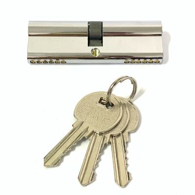 注文のサイズの真鍮か Iorn キーが付いている亜鉛シリンダー ロック 90mm のユーロ ロック