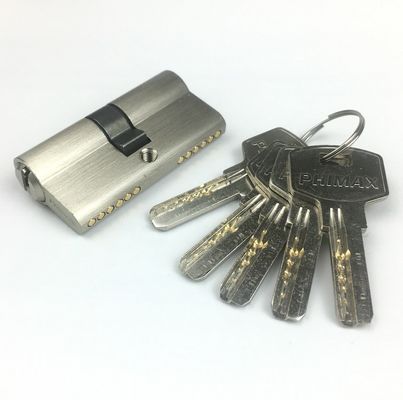 二重オープンセキュリティシリンダーロック シルバードアロックシリンダー60mm
