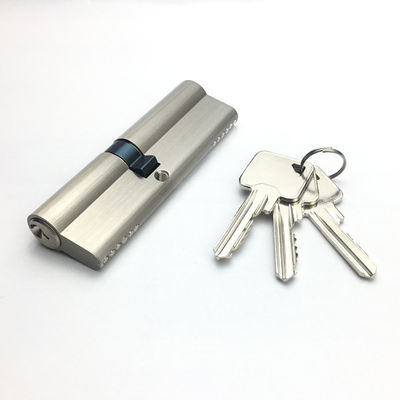 カスタムサイズ ユーロシリンダーロック 100mm ダブルシリンダーロック ブラス素材