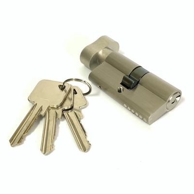銅製 ユーロシリンダーロック オーダーメイド ユーロ シングルシリンダー 60mm