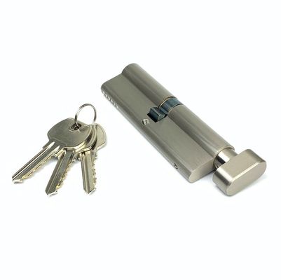 100mm Euro Profile Single Brass Cylinder