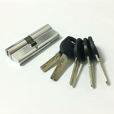 扉のための二重オープン アルミ銅円筒 70mm 円筒ロック