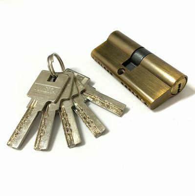 ユーロプロフィール 亜鉛銅円筒 80mm ドア 円筒 ロック 交換