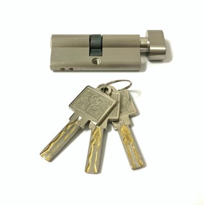 シングルオープン亜鉛真鍮シリンダーカスタムサイズ70mmロックバレル