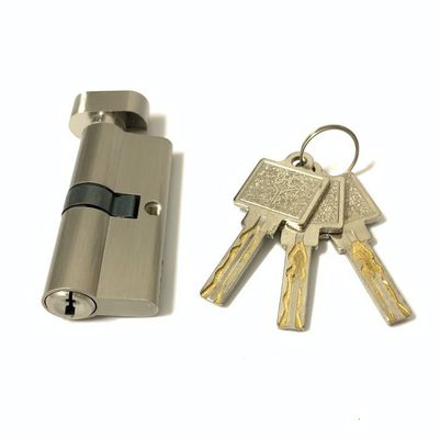 シングルオープン亜鉛真鍮シリンダーカスタムサイズ70mmロックバレル