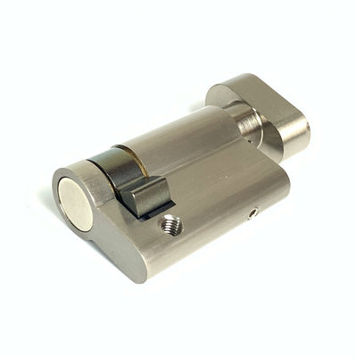 40mm 45mm 50mm 55mm 60mm 指回転シリンダーロック ユーロプロファイル 半ノブシリンダー
