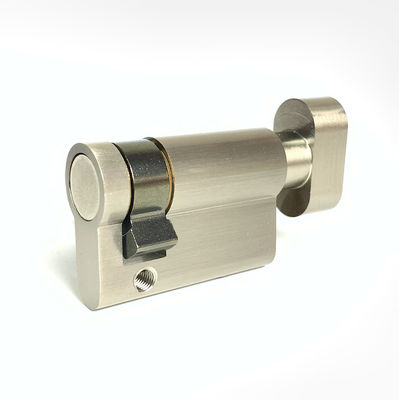 40mm 45mm 50mm 55mm 60mm 指回転シリンダーロック ユーロプロファイル 半ノブシリンダー