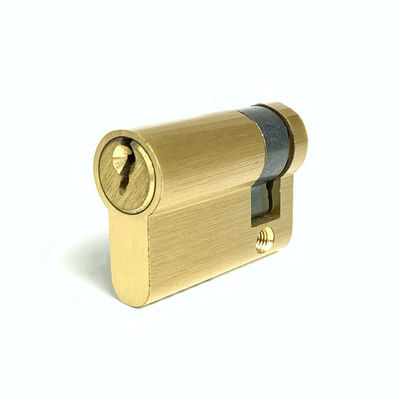 カスタム サイズの半シリンダー ドア ロック 40mm 45mm 50mm 55mm 60mm 半ユーロ シリンダー